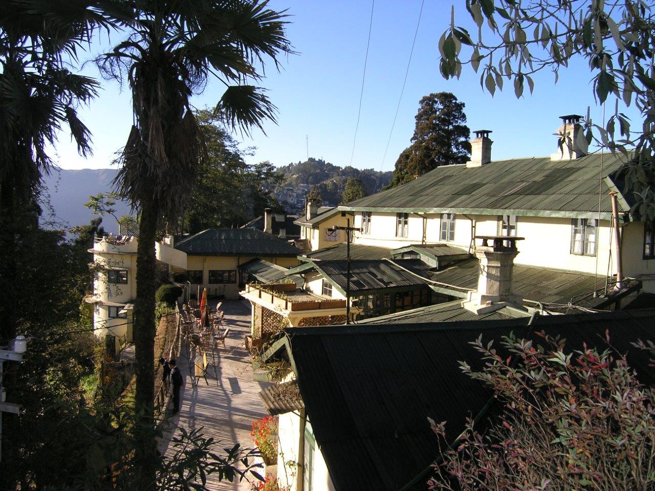 image of the Windamere Hotel in Darjeeling, India